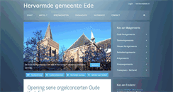 Desktop Screenshot of hervormdede.nl